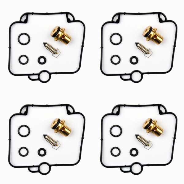 4x Carburetor Repair Kit CAB-S9 for Suzuki GSF 1200 # GSX-R 750 # GSX-R 1100