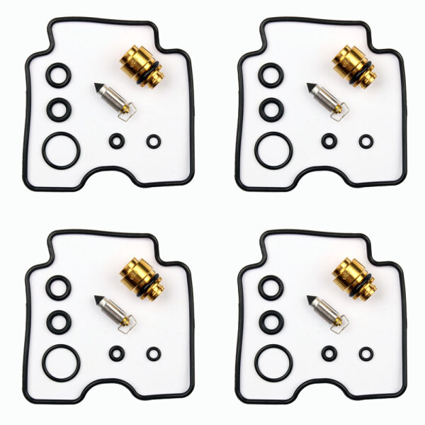 4x Kit de r&eacute;paration de carburateur CAB-S16 pour Suzuki GSF 1200 Bandit GSX 750