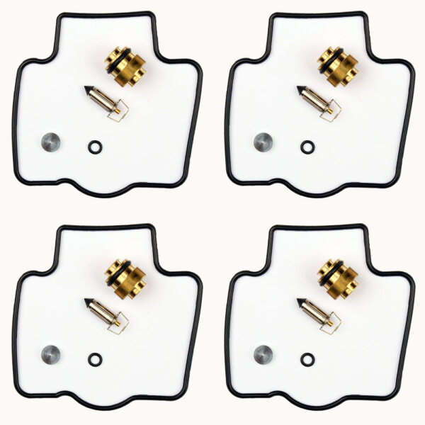 4x Carburetor Repair Kit CAB-K9 for Kawasaki ZZR 600 D /E # 1990-2000