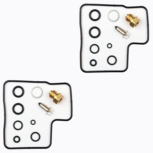 2x Kit de reparaci&oacute;n de carburador CAB-H3 para Honda NT NTV VT XLV 750 VF 750