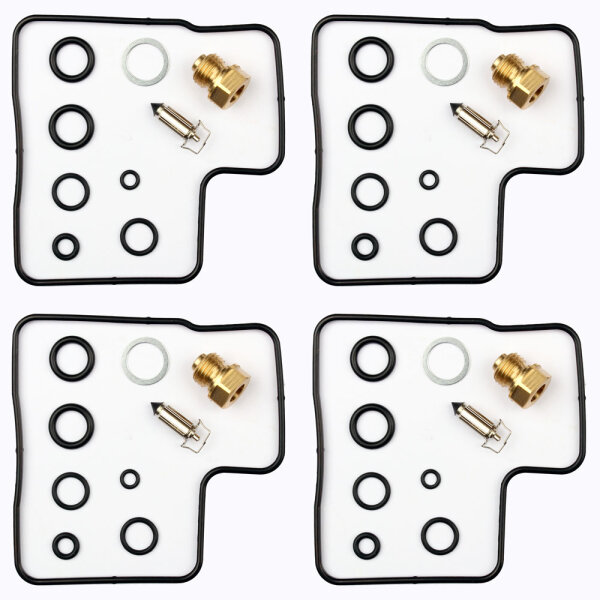4x Carburetor Repair Kit CAB-H3 for Honda VF 750 1000 1100
