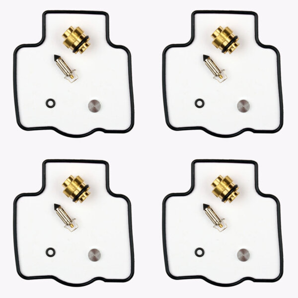 4x Kit de reparaci&oacute;n de carburador CAB-K11 para Kawasaki ZX-9R ZZR 600 1100 1200