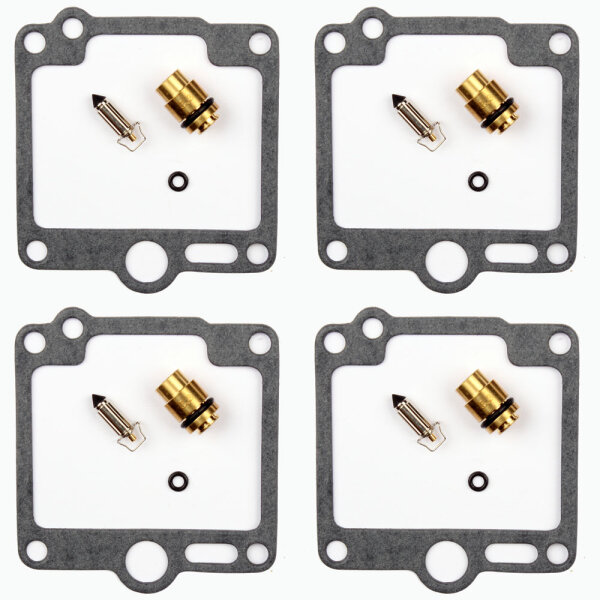 4x Kit de r&eacute;paration de carburateur CAB-Y51 pour Yamaha XJR 1200 # XJR 1300