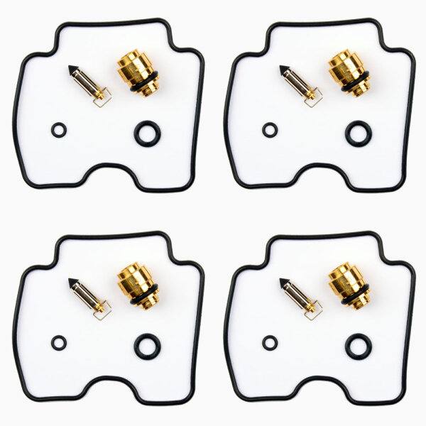 4x Carburetor Repair Kit CAB-Y37 for Yamaha FZS 600 Fazer # 1998-2003
