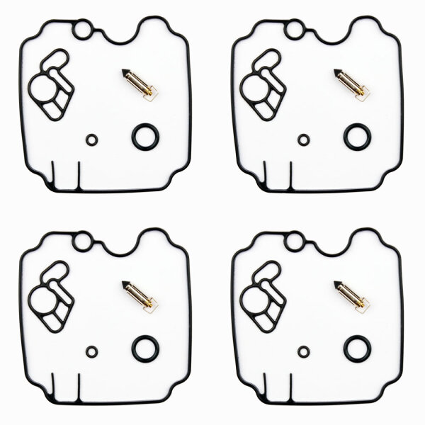 4x Kit de r&eacute;paration de carburateur CAB-Y54 pour Yamaha XJ 600 # 1992-1995