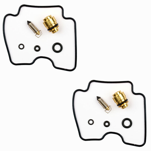 2x Kit de r&eacute;paration de carburateur CAB-Y40 pour Yamaha BT 1100 # XVS 1100