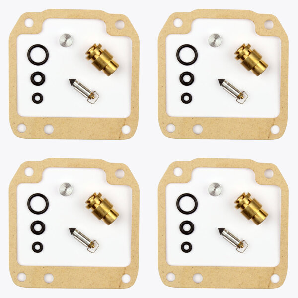 4x Carburetor Repair Kit CAB-Y7 for Yamaha XJ 550 # 4V8 # 1981-1984