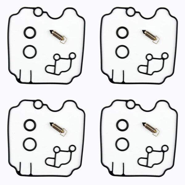 4x Carburetor Repair Kit CAB-Y15 for Yamaha FZR 600 Genesis # 1989-1993