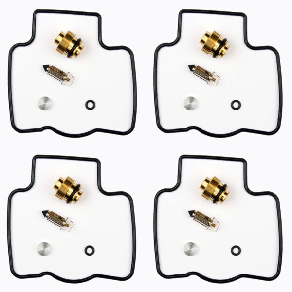 4x Kit de r&eacute;paration de carburateur CAB-K10 pour Kawasaki ZXR 750 ZX-9R ZX-10