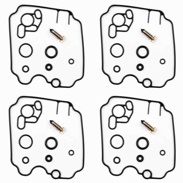4x Kit de r&eacute;paration de carburateur CAB-Y36 pour Yamaha FZR 1000 # YZF 750 R