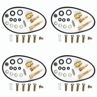 4x Kit de r&eacute;paration de carburateur complet pour...