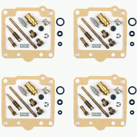 4x Kit de r&eacute;paration de carburateur complet pour...