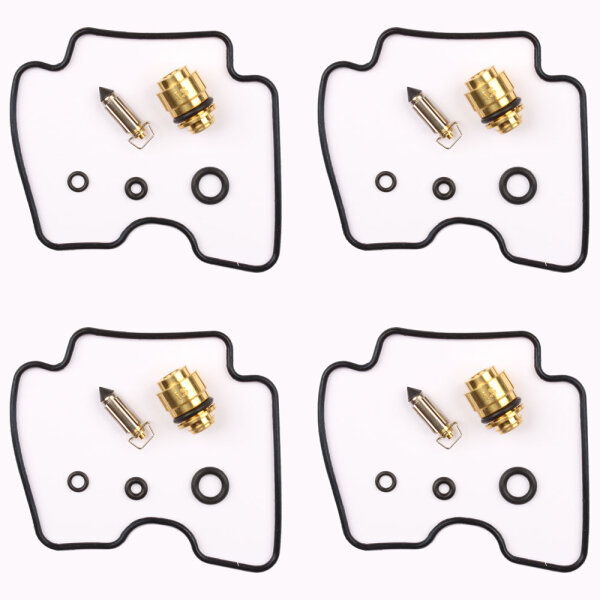 4x Kit de r&eacute;paration de carburateur CAB-Y39 pour Yamaha FZS 1000 Fazer # 01-05