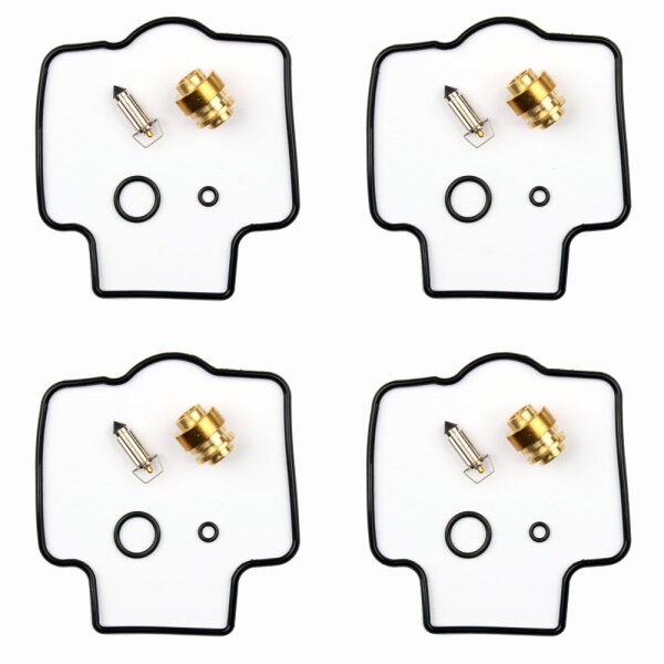 4x Kit de r&eacute;paration de carburateur CAB-K7 pour Kawasaki ZX-10 ZX-R 400 750