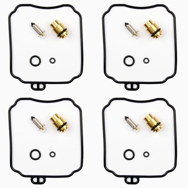 4x Carburetor Repair Kit CAB-Y57 for Yamaha XVZ 1300 # 1996-2001