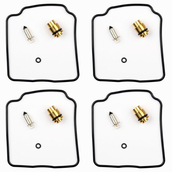 4x Carburetor Repair Kit CAB-Y61 for Yamaha FZ FZR FZX 750 # 1986-1989