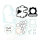 Gasket set engine for Honda XL 250 R XR 250 R