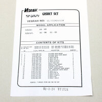 Set completo di guarnizioni motore per Honda NX 650 88-89...