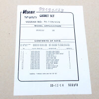 Set completo di guarnizioni motore per Honda XRV 650...