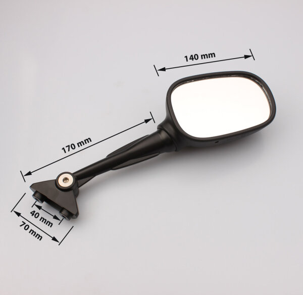 Mirror pair black for BMW F 800 800 S /ST # 2006-2012 # 51167714111 51167714112