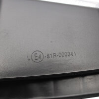 Coppia di specchietti neri con indicatori di direzione per Kawasaki ZX-10R 11-15