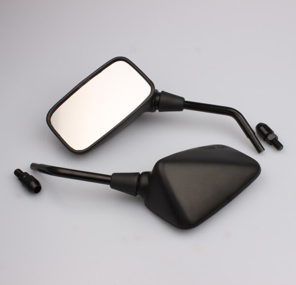 Coppia di specchi neri per Kawasaki Z 750 J # Z 1000 A # 2003-2006