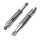 Adjustable chrome shock absorber pair for Honda CB 500 K 72-77 CB 550 K 77-78