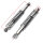 Adjustable chrome shock absorber pair for Honda CB 500 K 72-77 CB 550 K 77-78