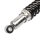 Adjustable chrome/black shock absorber pair for Honda XL 125 185 S # 1979