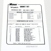 Motor Dichtsatz Dichtungssatz komplett f&uuml;r Kawasaki...