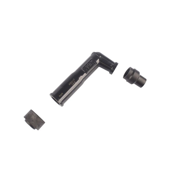 Spark plug connector NGK XB-01 F black for Daelim VC 125 VS 125 VT 125