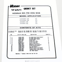 Motor Dichtsatz Dichtungssatz komplett f&uuml;r Kawasaki...