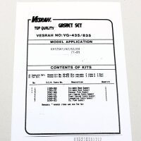 Set completo di guarnizioni motore per Kawasaki KH 125 A...