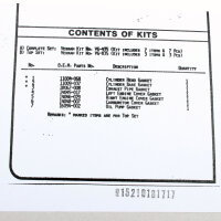 Engine gasket set complete for Kawasaki KH 125 A (KH125A) 77-80