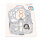 Set completo di guarnizioni motore per Honda CB 200 74-76