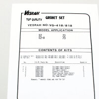 Set completo di guarnizioni motore per Kawasaki S2 350...