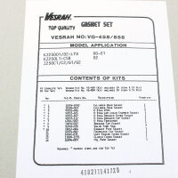 Motor Dichtsatz Dichtungssatz komplett f&uuml;r Kawasaki...