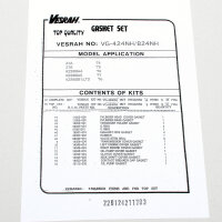 Motor Dichtsatz Dichtungssatz komplett f&uuml;r Kawasaki...