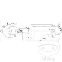 D&eacute;marreur termin&eacute; pour Aprilia Pegaso 650...