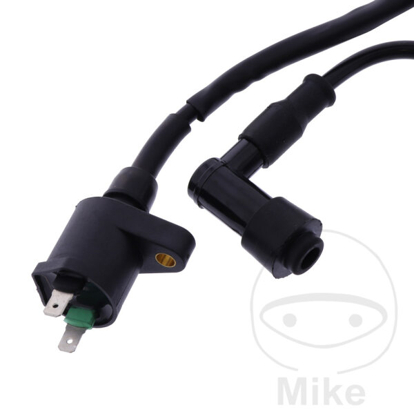 Ignition coil with spark plug connector JMP for Aprilia Derbi Gilera MZ/MUZ Piaggio Vespa