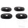 Set di montaggio indicatori di direzione nero per Yamaha FJR FZS YZF 