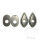 Set di piastre adattatore per indicatori di direzione nero per Honda CB CBR VTR