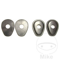 Jeu de plaques dadaptation pour clignotants, noir pour...