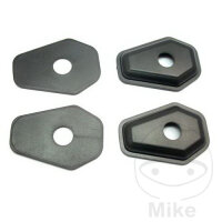 Jeu de plaques dadaptation pour clignotants, noir pour...