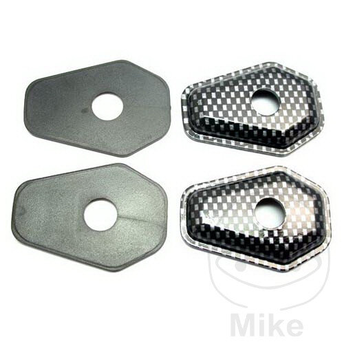 Set di piastre adattatore per indicatori in carbonio per Suzuki GSF GSX-R SV