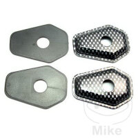 Jeu de plaques dadaptation pour clignotants en carbone...