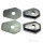 Set di piastre adattatore per indicatori in carbonio per Suzuki GSF GSX-R SV