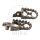 Juego de reposapi&eacute;s de titanio Motocross para Suzuki RM-Z 250 2007-2009 # RM-Z 450 2005-2007