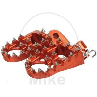 Fu&szlig;rasten Satz orange Motocross f&uuml;r Beta Gas...