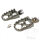 Footpegs set titanium motocross for Suzuki RM-Z 250 450 # 2010-2016